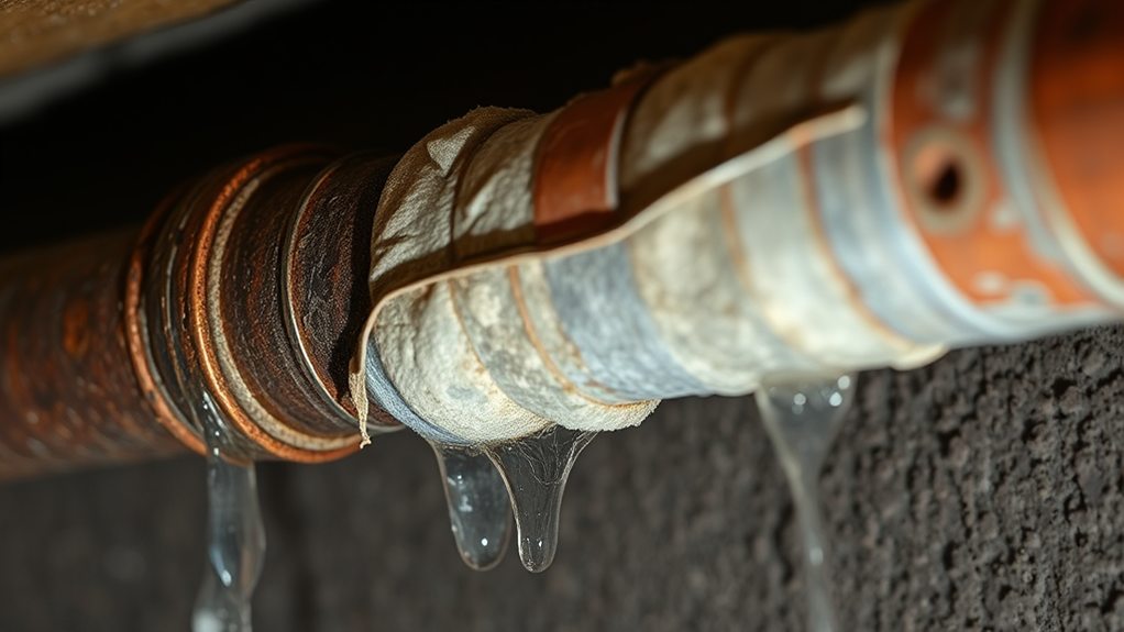 causes of pipe insulation failure